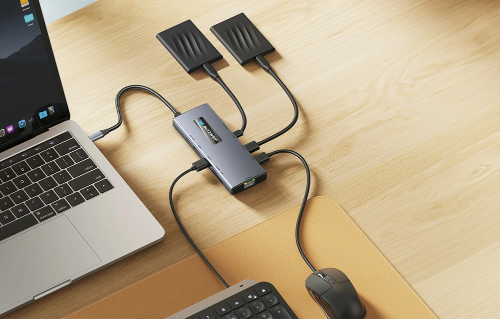 BlitzWolf BW-NEW TH8 10 az 1-ben USB HUB 1