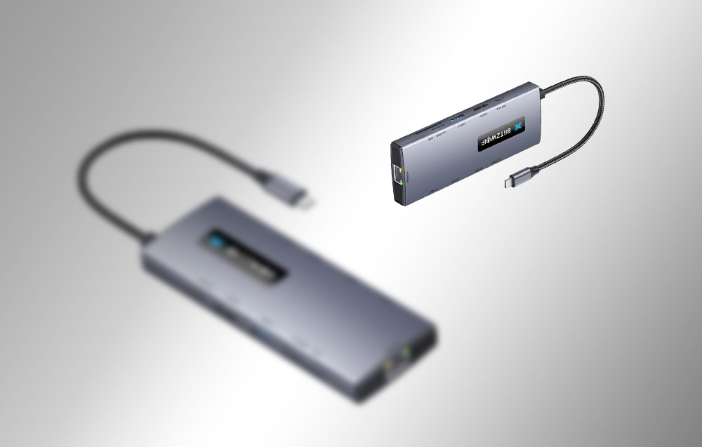 BlitzWolf BW-NEW TH8 10 az 1-ben USB HUB 5