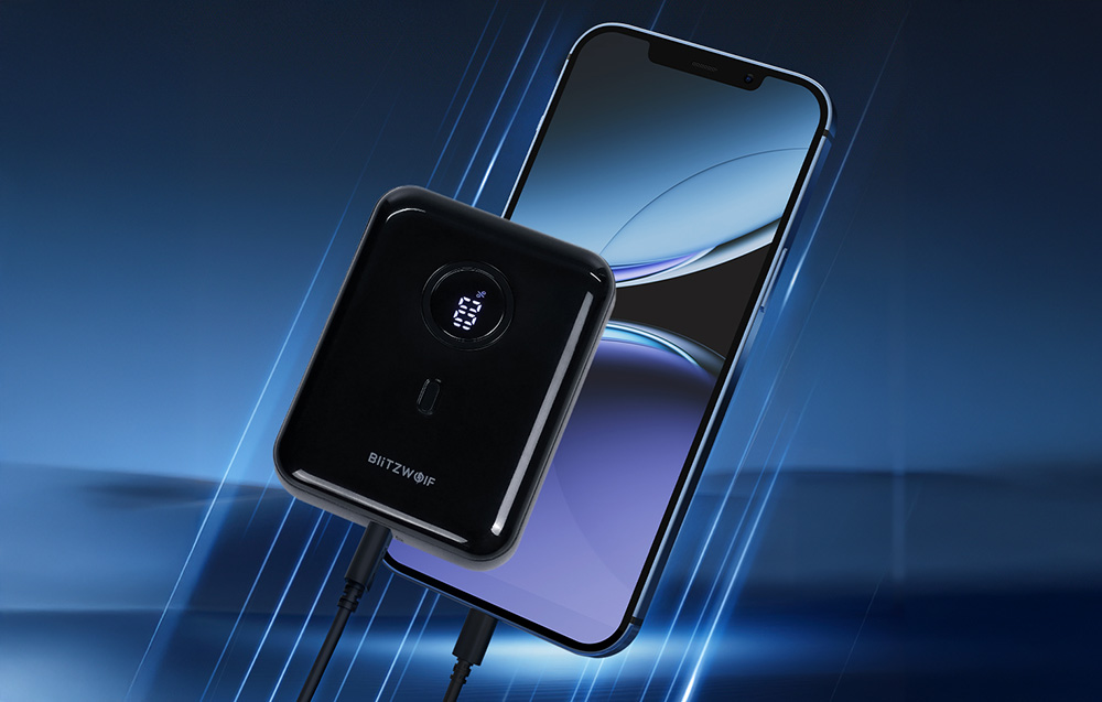 BlitzWolf BW-P21 mini powerbank, 10000mAh, 22.5W 1