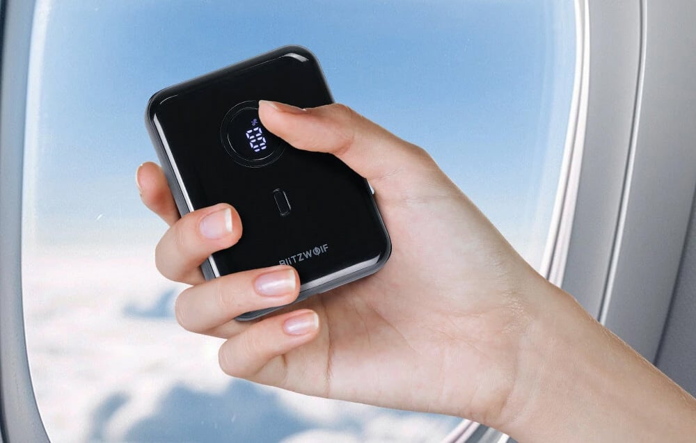 BlitzWolf BW-P21 mini powerbank, 10000mAh, 22.5W 3