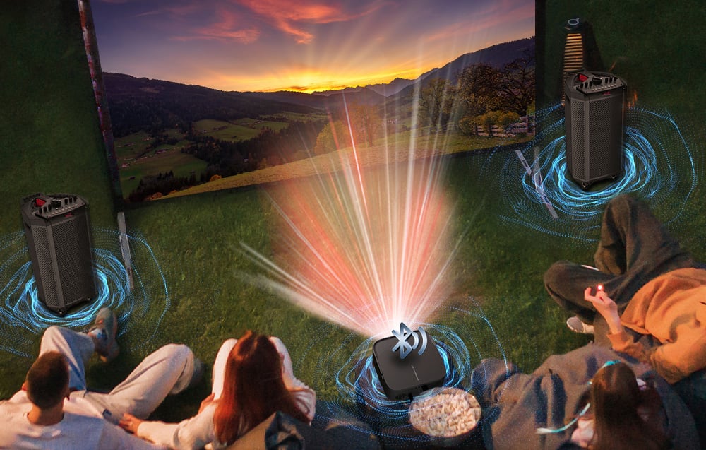 BlitzWolf BW-V10 projektor 4