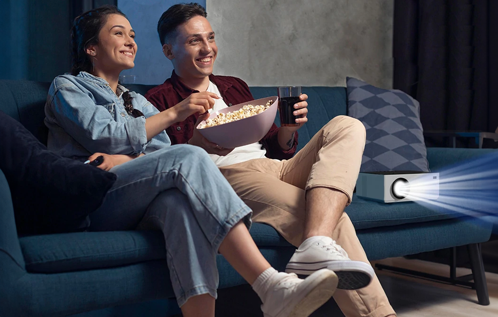 BlitzWolf BW-V8 projektor, 4K, Android OS 7