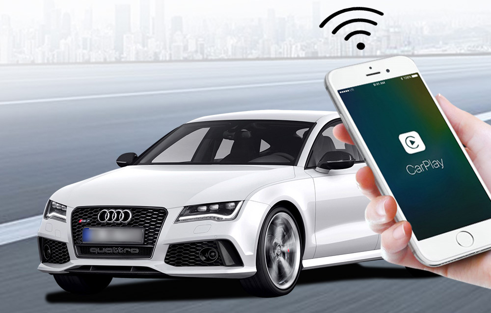 Carlinkit U2W Plus vezeték nélküli adapter, Apple Carplay, fekete 4