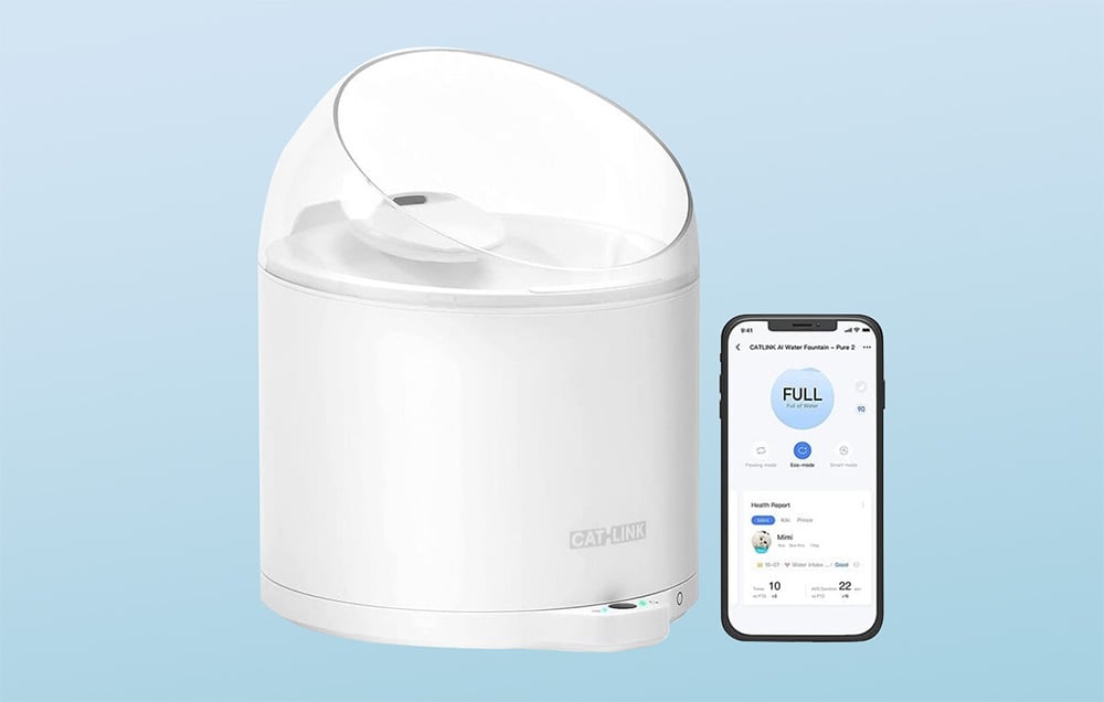 Catlink Pure 2 automata okos vízadagoló, fehér 5