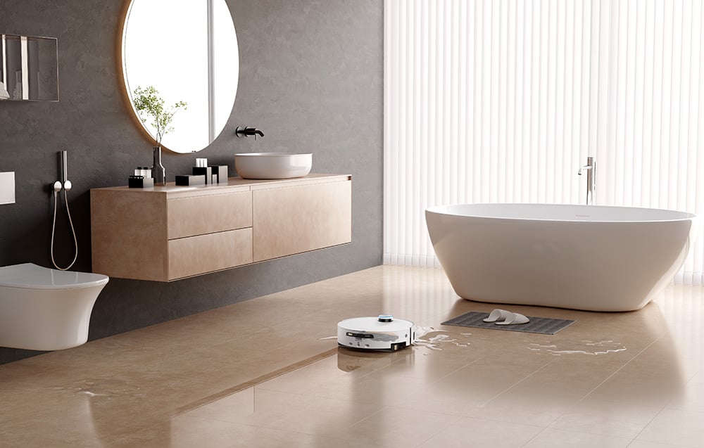 Dreame Aqua10 Ultra Track robotporszívó, fehér 5