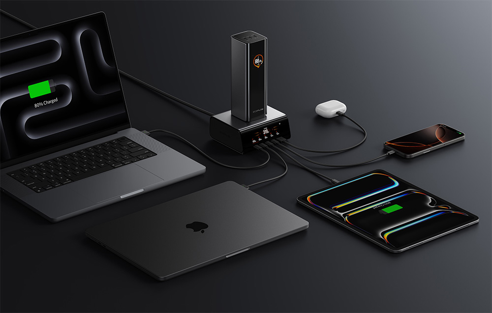 EcoFlow RAPID Pro powerbank kábellel, 300W/140W 5