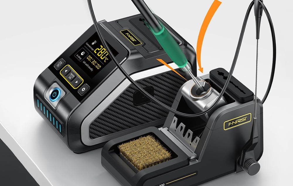 FNIRSI DWS-200 F forrasztóállomás 3