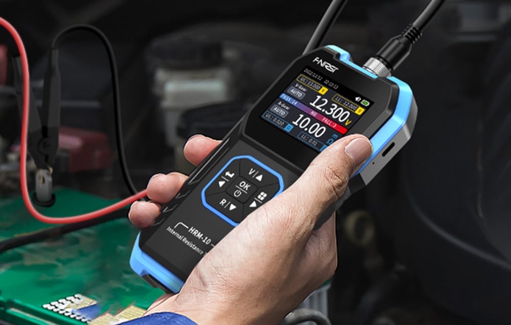 FNIRSI HRM-10 belső akkumulátoros ellenállásmérő 1