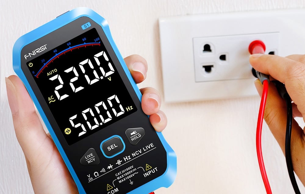 FNIRSI S1 digitális multiméter 4