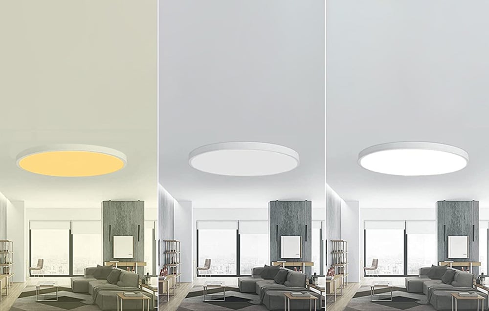 Gosund LB12 okos mennyezeti lámpa, 30cm, WiFi/Bluetooth, 16M RGBCW, 1920lm, Tuya + távirányító 5