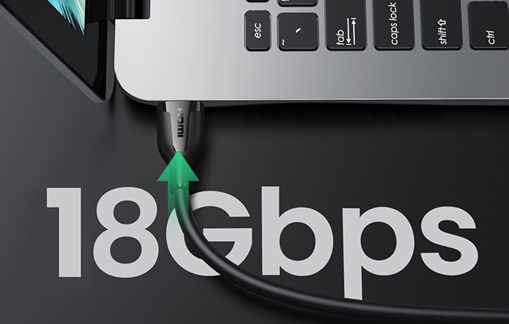 HDMI 2.0 4K 60Hz UGREEN kábel 1.5m (fekete) 3