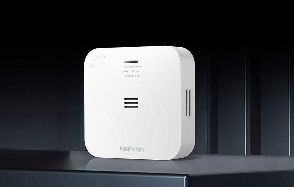 Heiman WS-720ES okos CO érzékelő, Tuya, Wi-Fi 1
