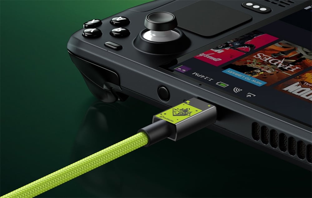 Kábel USB-C do USB-C Ugreen L512 Genshin Impact sorozat, 100W, 5A, 1m 1