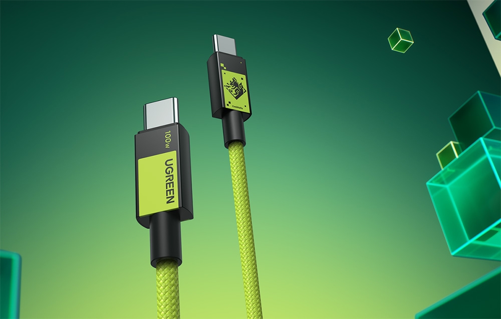 Kábel USB-C do USB-C Ugreen L512 Genshin Impact sorozat, 100W, 5A, 1m 2