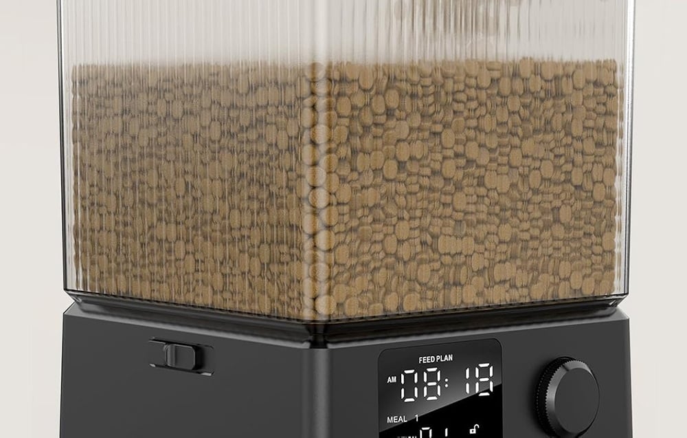 Oneisall kettős automatikus állateledel-adagoló WIFI nélkül 6