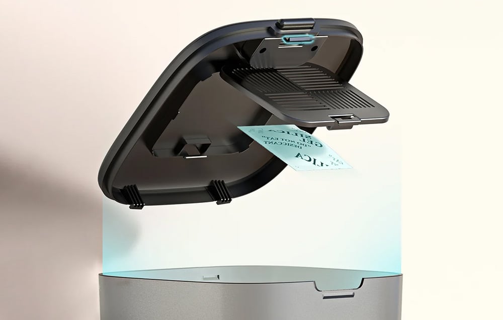 Oneisall PFD001 Pro intelligens ételadagoló (fekete) 6