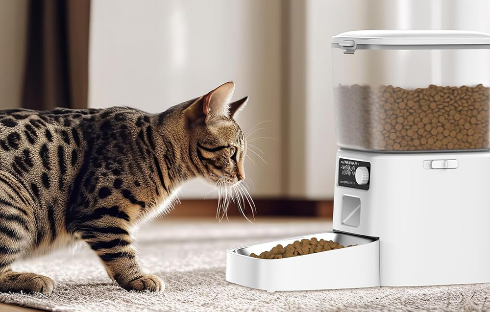 Oneisall PFD001 Pro okos etetőadagoló, fehér 2