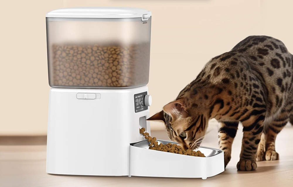 Oneisall PFD001 Pro okos etetőadagoló, fehér 5