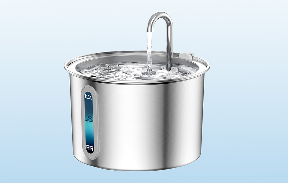 Oneisall rozsdamentesitató kutyáknak és macskáknak, 2l, szürke 5