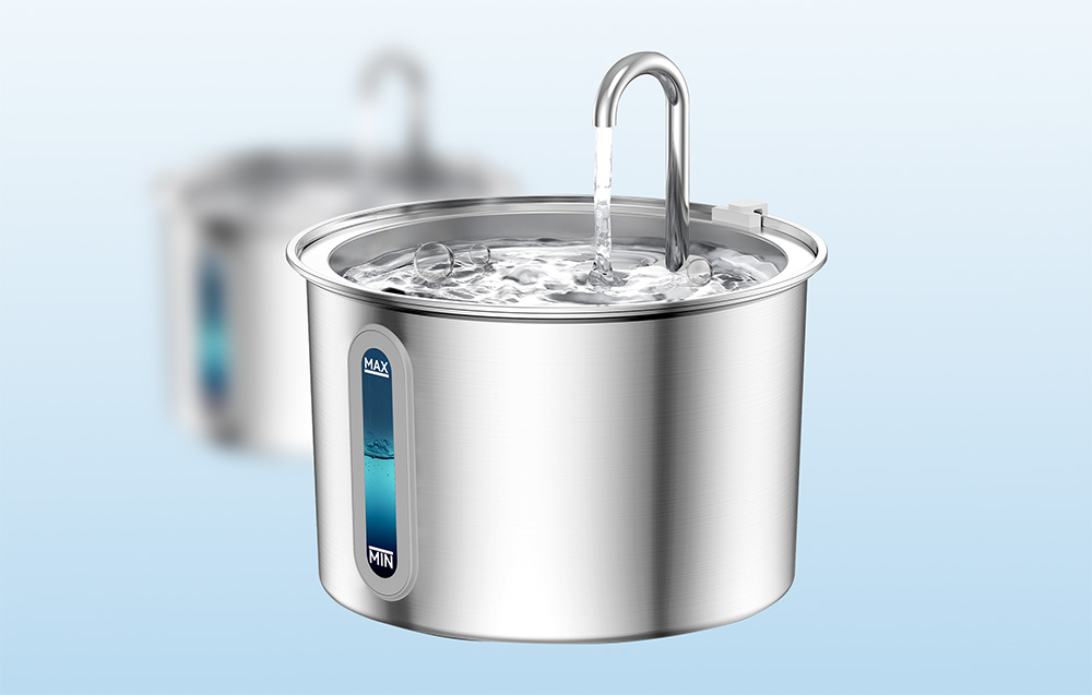 Oneisall rozsdamentesitató kutyáknak és macskáknak, 2l, szürke 6