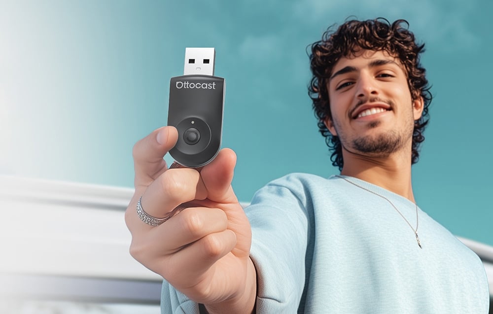 Ottocast CA505-T MINI 2 az 1-ben vezeték nélküli adapter 1