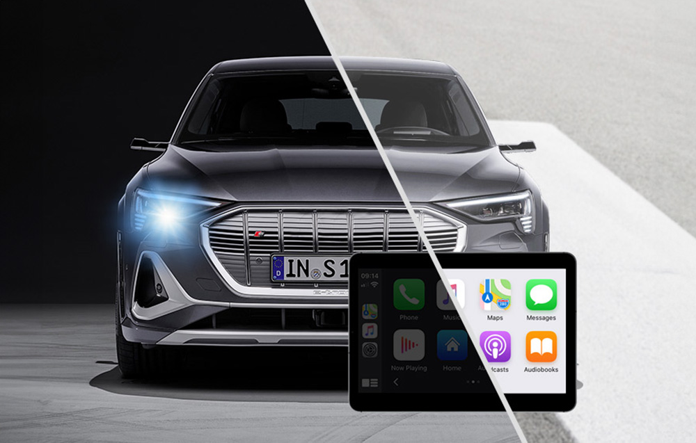 Ottocast CP76 U2-AIR vezeték nélküli adapter,  Carplay, fekete 5