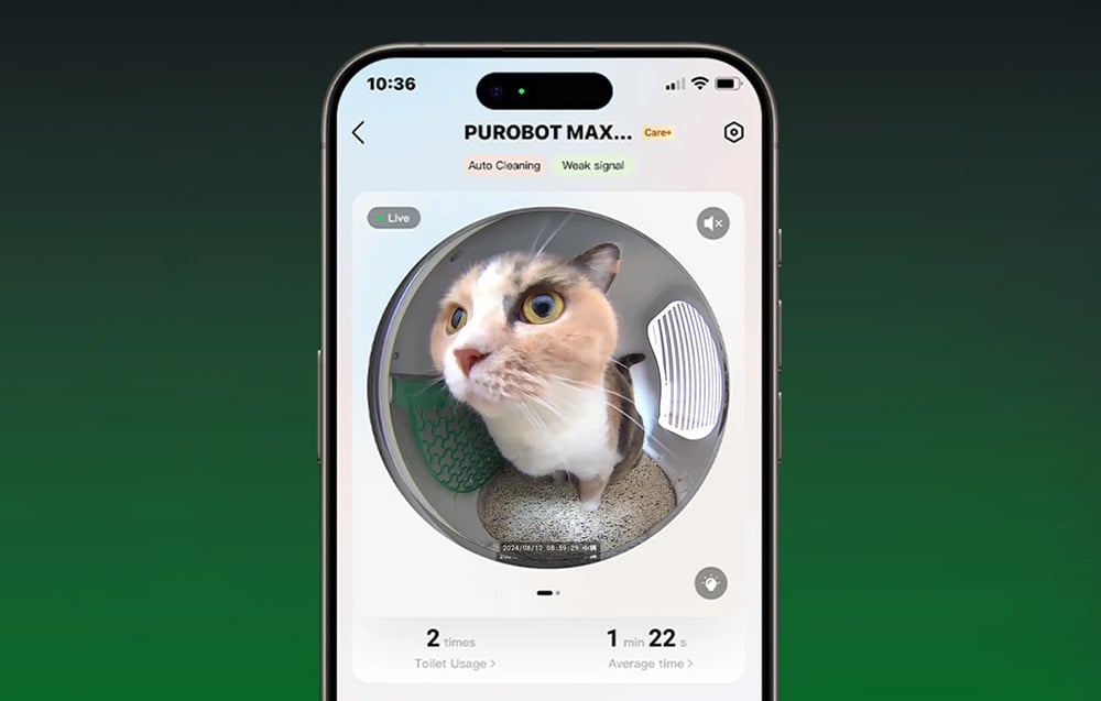 PetKit Purobot MAX PRO okos öntisztító macskaalom AI kamerával 3