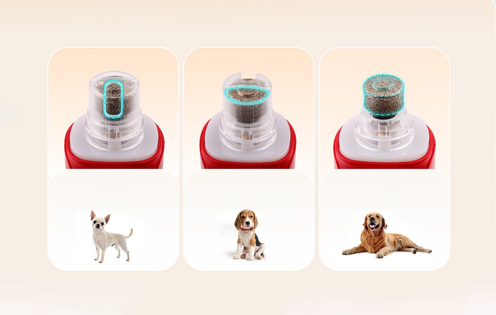 Rojeco 2000mAh elektromos kutya/macska karmos reszelő 3