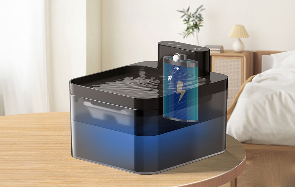 Rojeco vezeték nélküli 2.2L intelligens kisállat szökőkút/itató 4