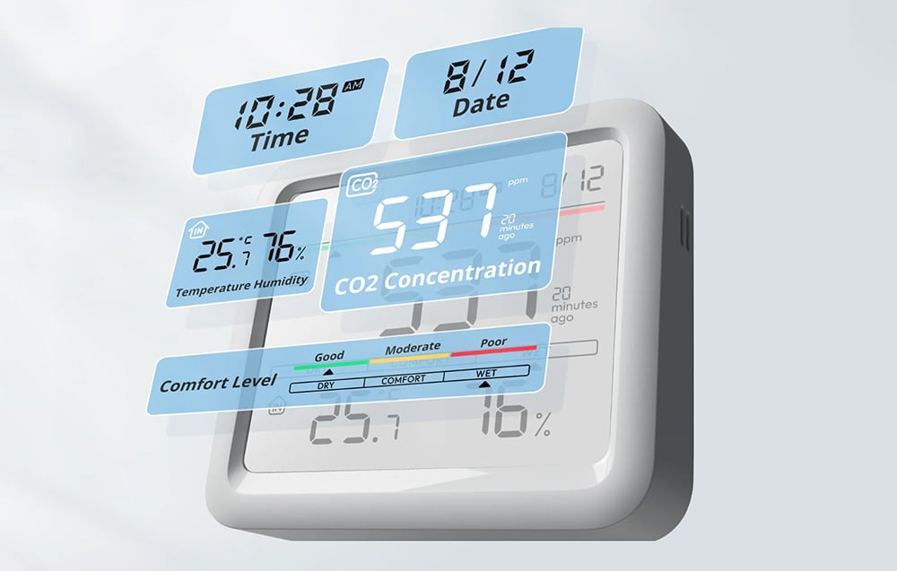 SwitchBot Meter Pro CO2 hőmérő és higrométer 2