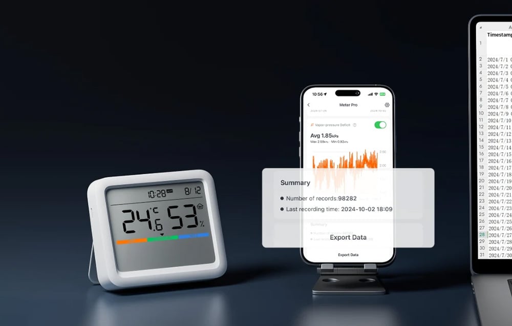 SwitchBot Meter Pro hőmérő és higrométer 3