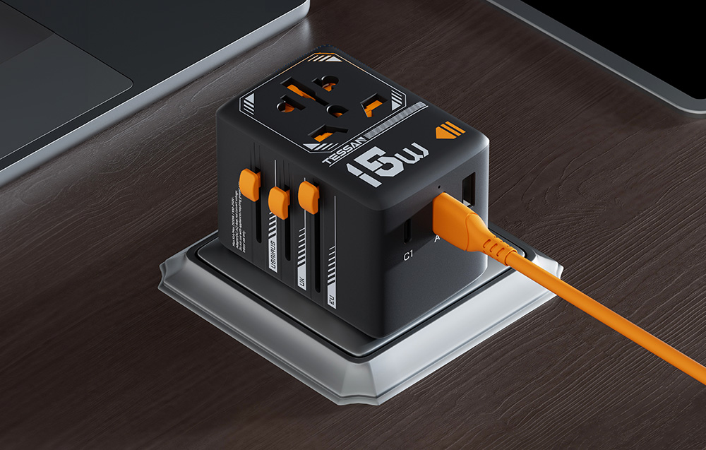 Tessan WTA-01 utazó adapter 4