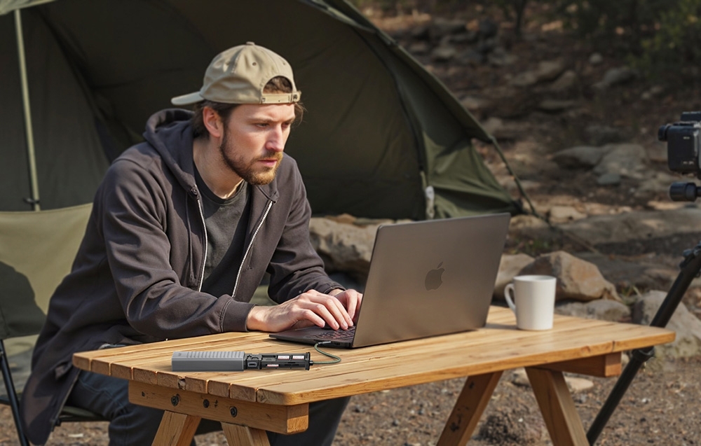 Ugreen CM856 memóriakártya adapter / olvasó, USB / USB-C, SD és microSD kártyákhoz 3