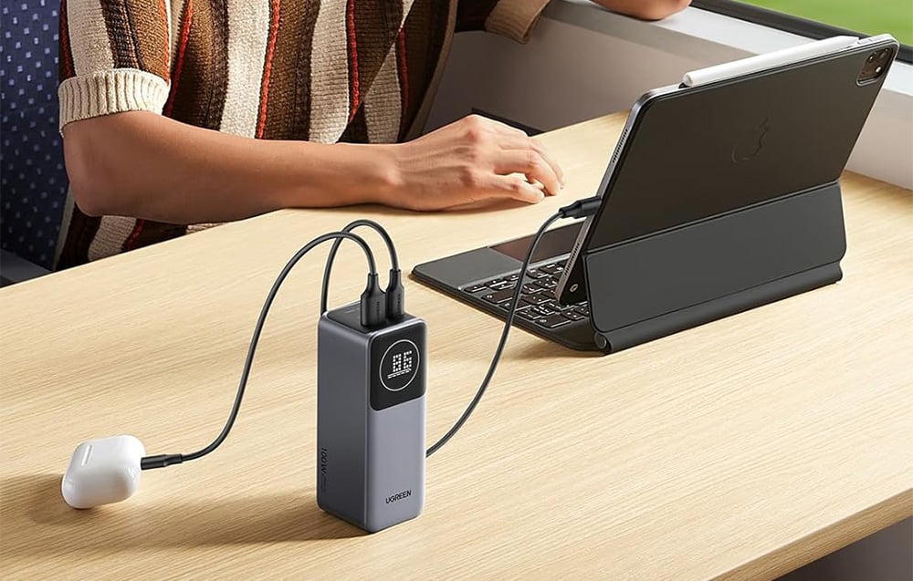 UGREEN Nexode PB724 powerbank, 12000mAh, USB-C + USB, 100W 2