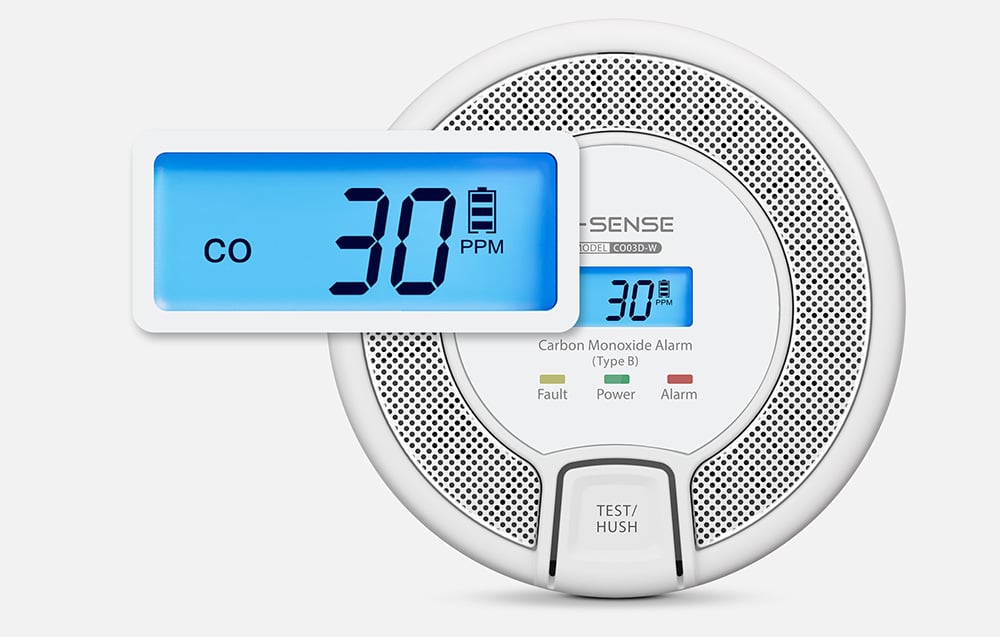 X-Sense CO-3D-W Link+ szén-monoxid érzékelő 4