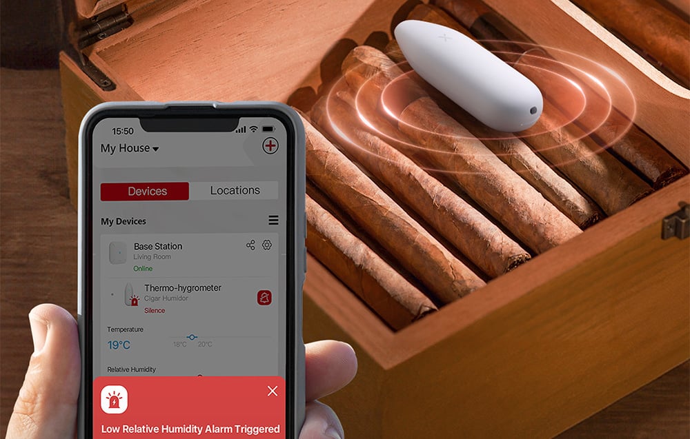 X-Sense STH51 intelligens hőmérő/hidrométer 3