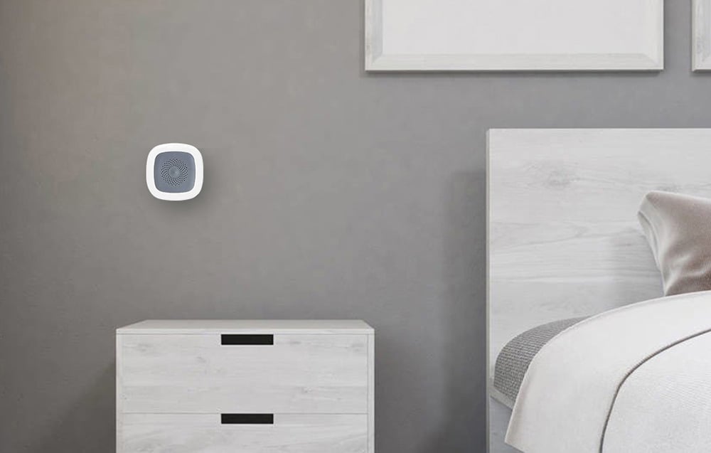 Zigbee Heiman HS1HT okos hőmérséklet- és páratartalom-érzékelő, Tuya 1