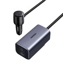 Ugreen EC706 autós töltő, USB + 2x USB-C, 150W 1