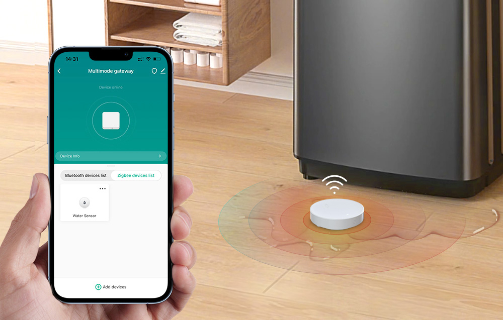 Avatto ZWS16 intelligens vízszivárgás-érzékelő 3