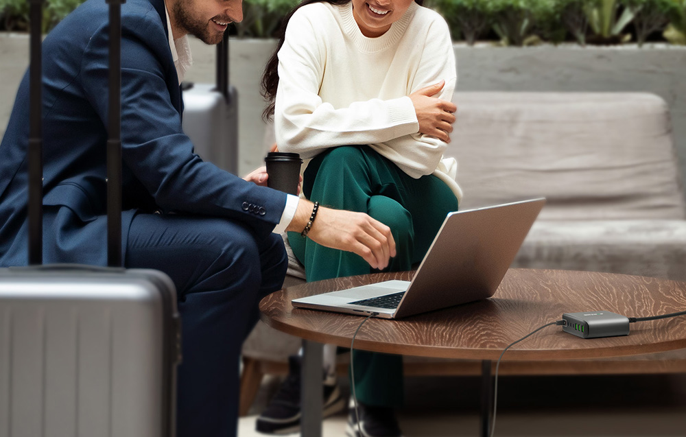 BlitzWolf BW-S26 hálózati töltő, 250W (fekete) 4