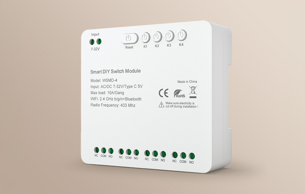 DIY Avatto WSMD-4 32V-os intelligens kapcsolómodul 4