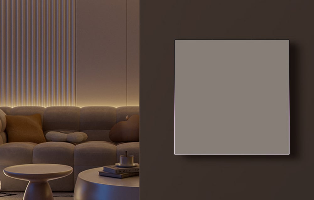 Érintéses ZigBee fénykapcsoló Avatto TS60-EU-W1 Single TUYA (fehér). 3