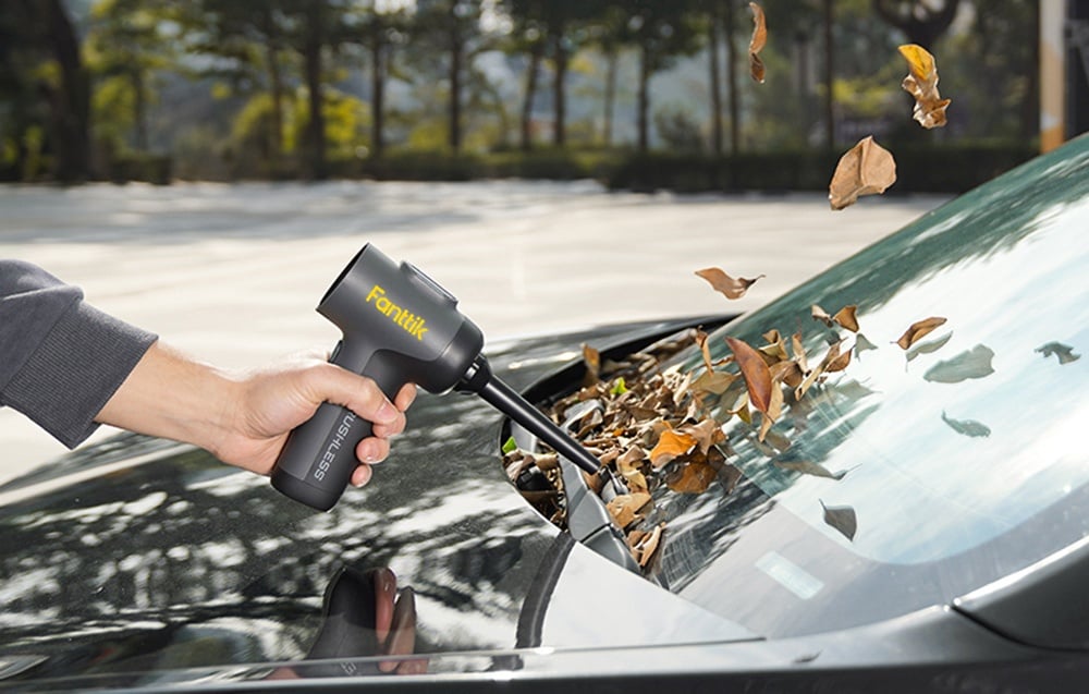 Fanttik Slim V9 Mix vezeték nélküli hordozható porszívó autóba 2