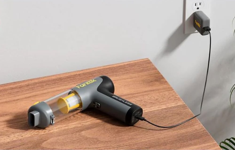 Fanttik Slim V9 Mix vezeték nélküli hordozható porszívó autóba 6