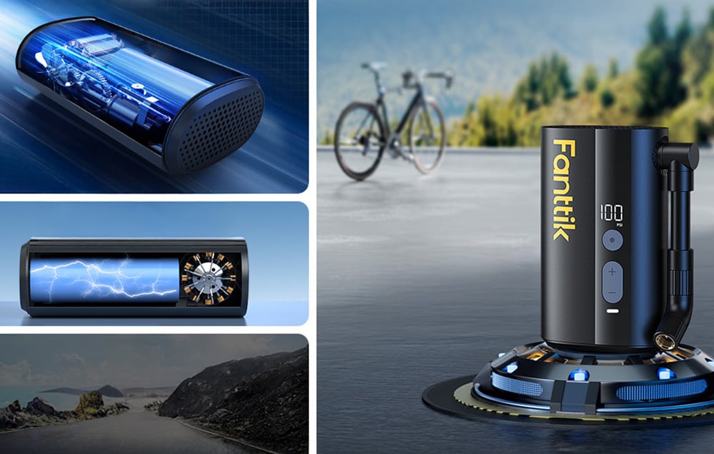 Fanttik X9 Ace kerékpárpumpa 2