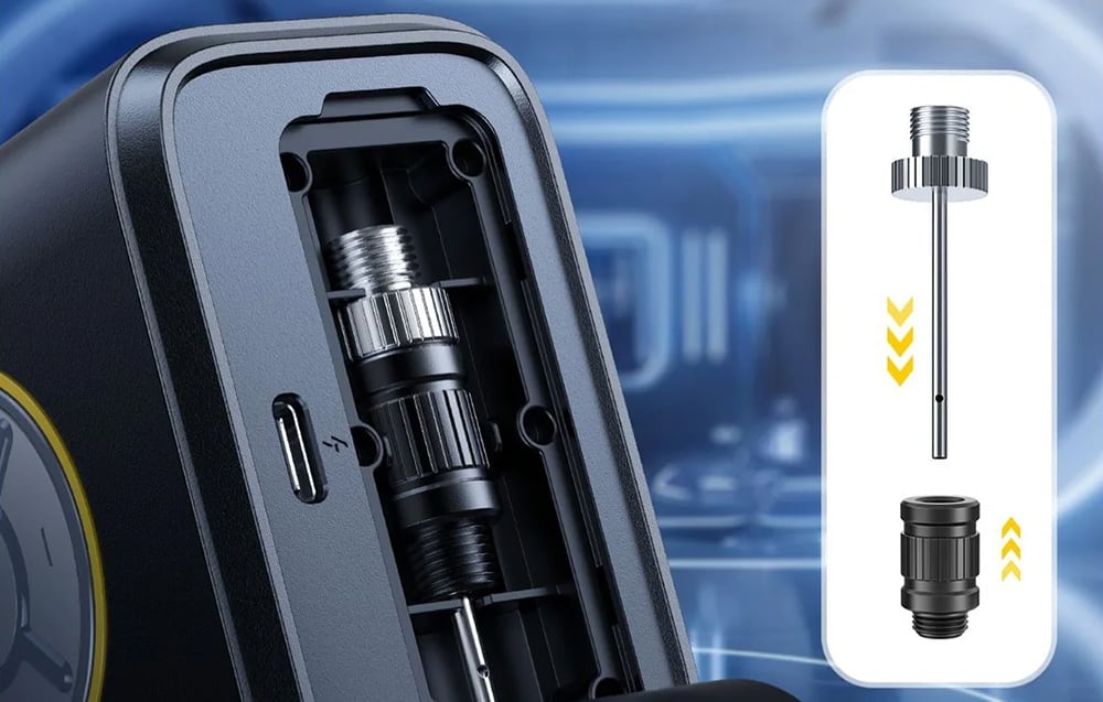 Fanttik X9 Pro hordozható kompresszor 3