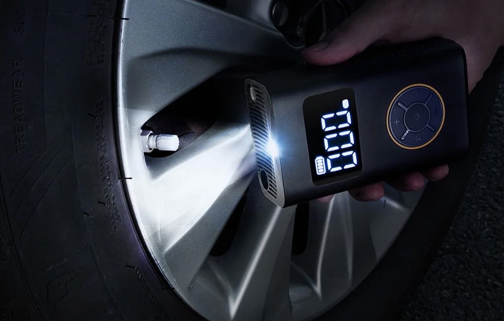 Fanttik X9 Pro hordozható kompresszor 5