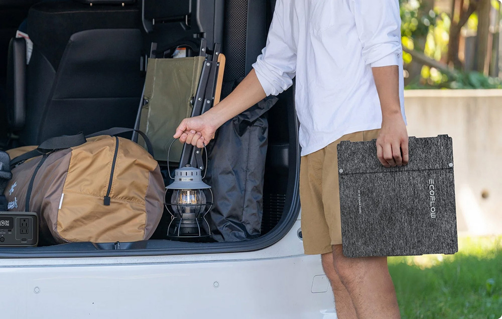 Hordozható összecsukható napelem EcoFlow 60W (USB-C) 4