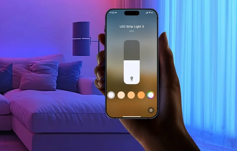 Intelligens LED szalag 3 SwitchBot 4