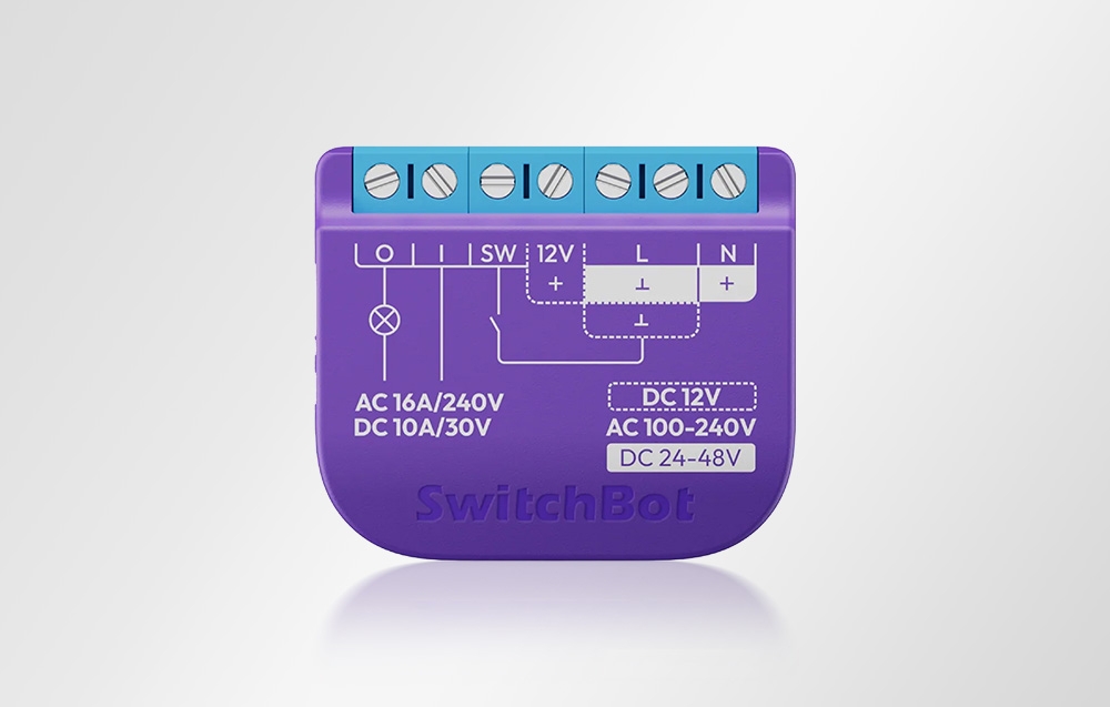 Intelligens SwitchBot Relé kapcsoló 1 feszültségmentes érintkezővel 4
